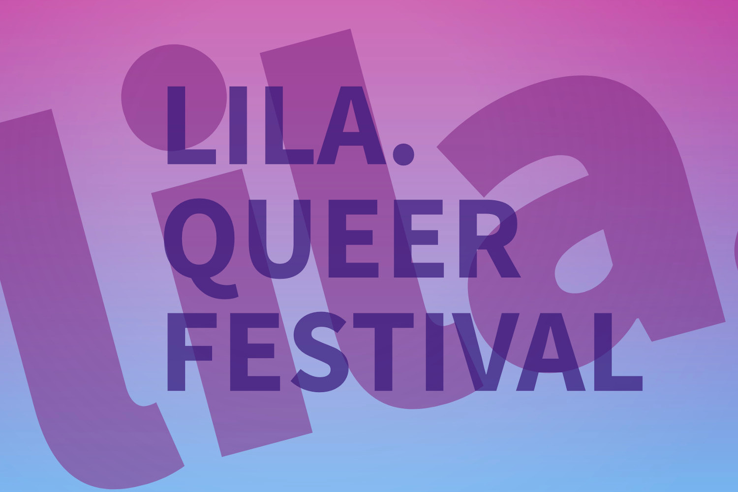 lila queer festival erhielt Förderbeitrag des Kantons Zürich GAY CH