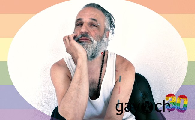 30 JAHRE GAY.CH: Luis blickt auf drei Jahrzehnte gay.ch zurück