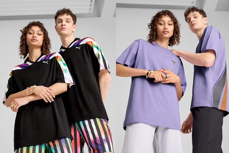 Auch Puma stellt eine Pride-Kollektion vor