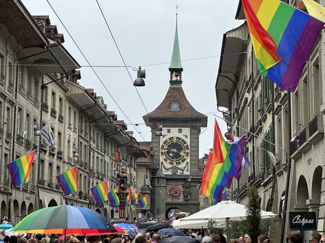 Das Motto der BernPride 2025