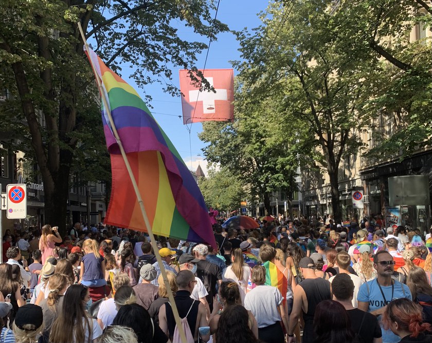 Das Motto der Zurich Pride 2022 steht…