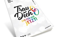 Das Zurich Pride Magazin jetzt kostenlos vorbestellen...