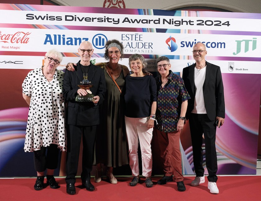 Der Verein queerAltern gewinnt Swiss Diversity Award