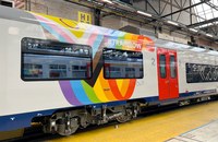Die Belgische Bahn SNCB ist ready für die Pride...
