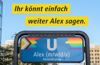 Die Berliner Verkehrsbetriebe und die Stadtreinigung feiern Pride