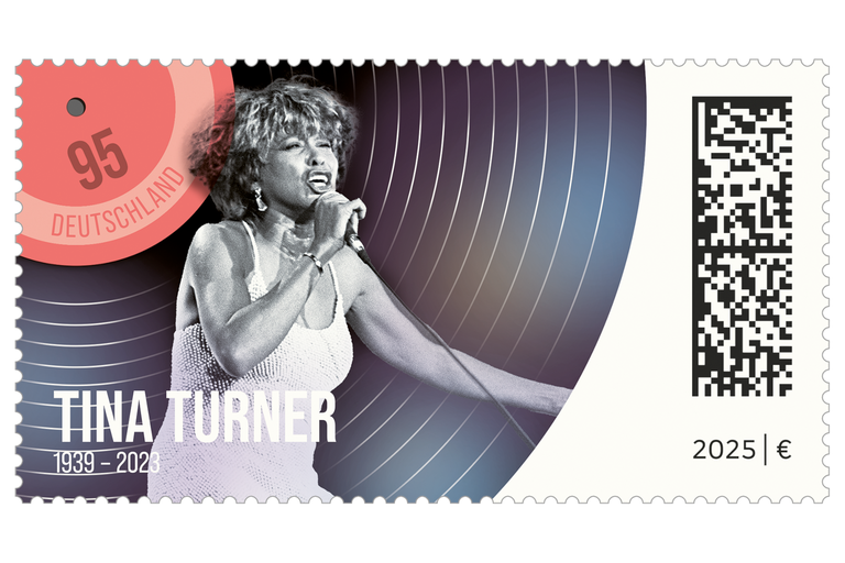 Die Deutsche Post ehrt Tina Turner mit einer Sonderbriefmarke