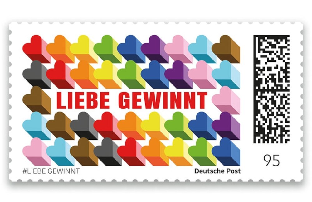 Die Deutsche Post veröffentlicht eine Pride-Briefmarkenserie