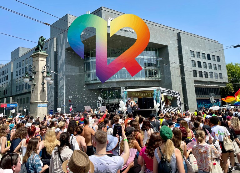 Die Route 2025 der Zurich Pride...