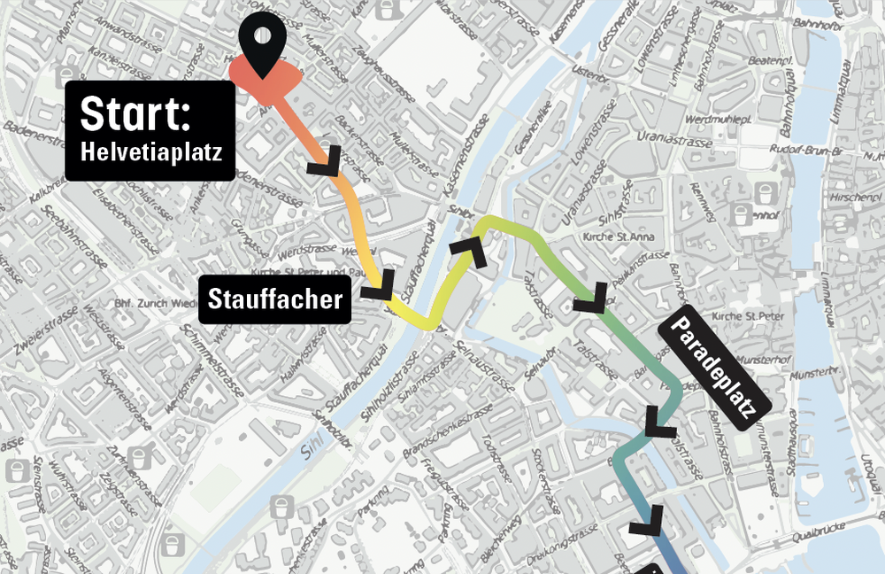 Die Route der Zurich Pride 2024 ist bekannt…