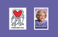 Die US-Post zeigt zwei neue Briefmarken für 2025