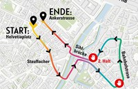 Die Zurich Pride hat ihre Route...