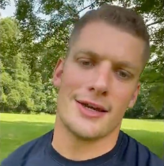 Eine historische Ehre für den ersten offen schwulen NFL-Footballspieler