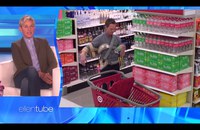 Watch: Ellen manövriert Neil Patrick Harris durch einen Supermarkt