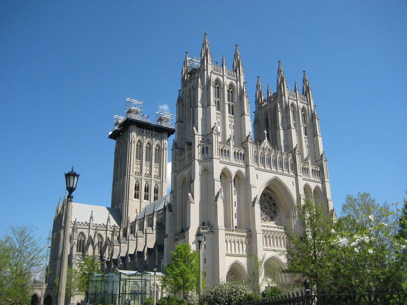 Gedenktafel für Matthew Shepard in der National Cathedral in Washington DC
