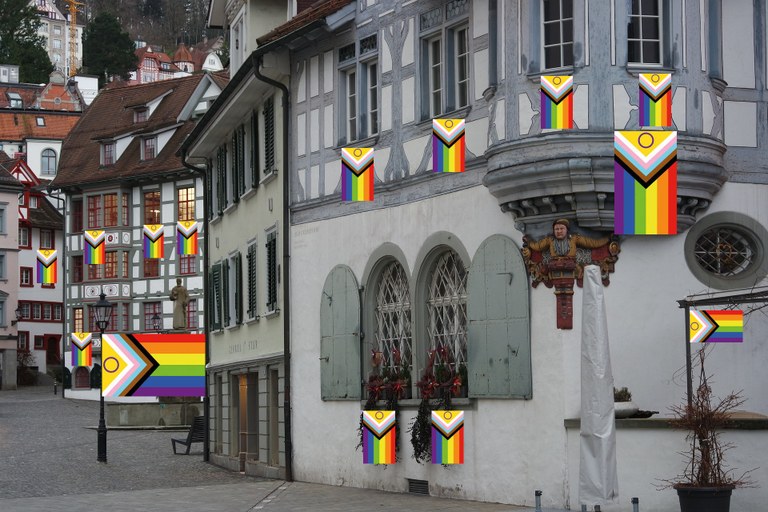 Hilf mit und mach St. Gallen bunt!