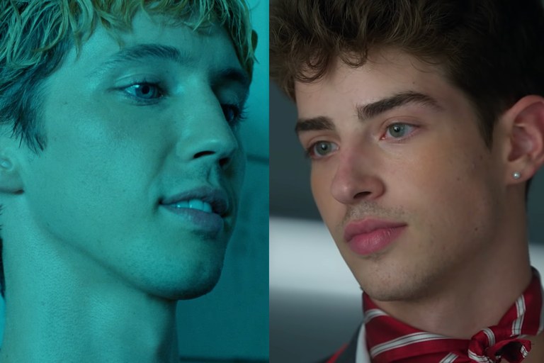 Manu "Elite" Rios und Troye Sivan beim gemeinsamen Nachtessen...