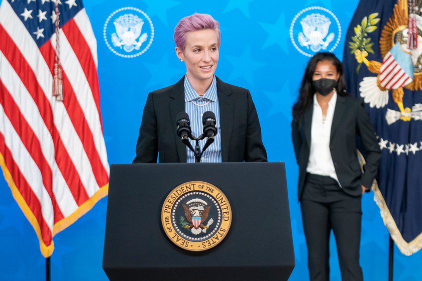 Megan Rapinoe gibt ihren Rücktritt bekannt