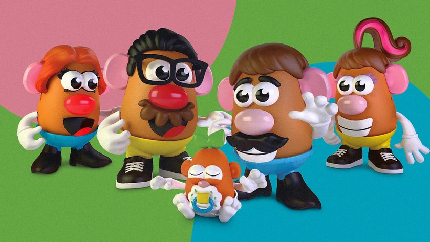 Mr. Potato Head gibts nun als Regenbogenfamilie
