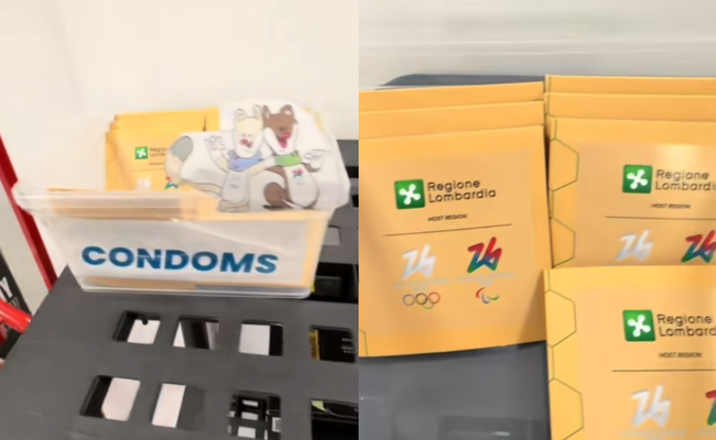 Olympia-Kondome werden für 96 Franken angeboten