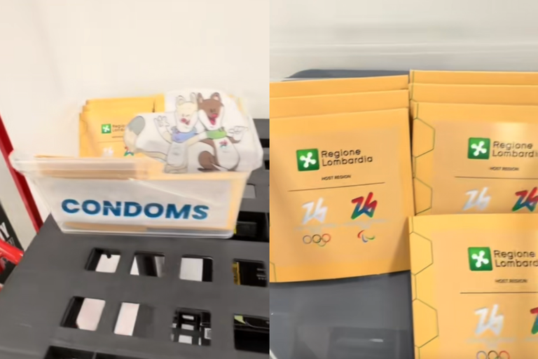 Olympia-Kondome werden für 96 Franken angeboten