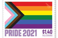 Pride-Briefmarke in Neuseeland