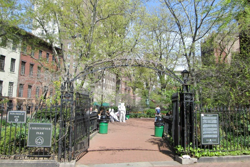 Regenbogenfahnen aus Stonewall National Monument entfernt