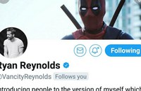 Ryan Reynolds folgt Gus Kenworthy auf Twitter, und...