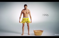Watch: 100 Years Of Mens Underwear