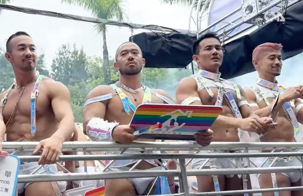 Watch: 150'000 an der Taipei Pride in Taiwan