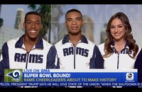Watch: 2 männliche Cheerleader beim Super Bowl