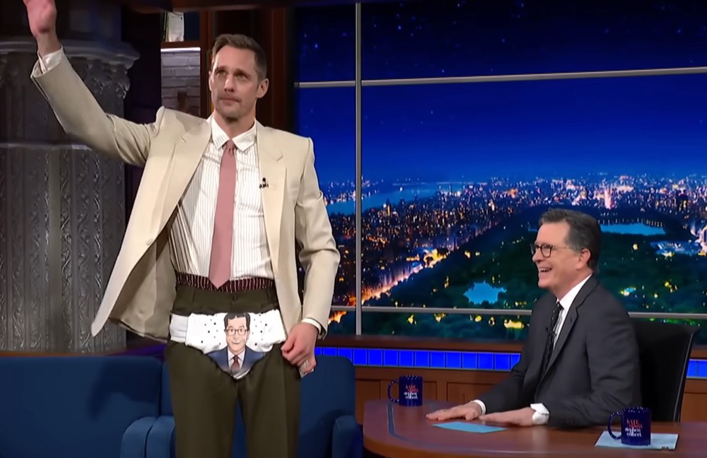 Watch: Alexander Skarsgård stellt seinen kinky Film Pillion vor