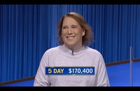 Watch: Amy Schneider schreibt Jeopardy!-Geschichte!