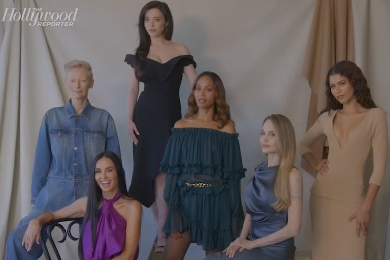 Watch: Angelina, Demi, Zendaya, Zoe, Mikey und Tilda am Actress Roundtable