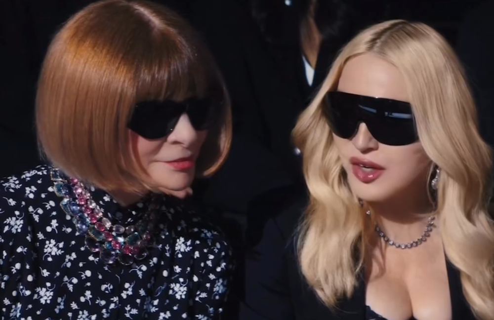 Watch: Anna Wintour is "voguing" with Madonna