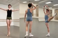 Watch: Ballet Dancer Michael Dadlez erobert die Sozialen Medien