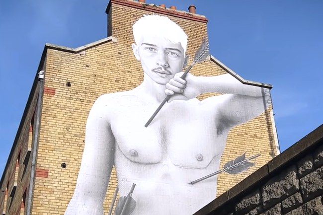 Watch: Beeindruckendes, neues Wandgemälde in Dublin
