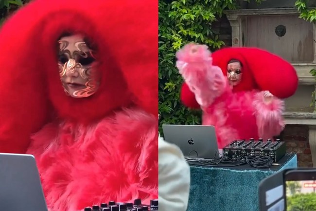 Watch: Björk lud zu einem wahren Rave an der Biennale in Venedig