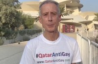 Watch: Britischer LGBTI+ Aktivist nach Protestaktion in Katar verhaftet