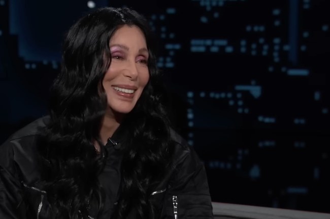 Watch: Cher besucht Jimmy Kimmel...