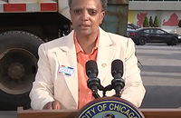 Watch: Chicagos Bürgermeisterin macht kurzen Prozess