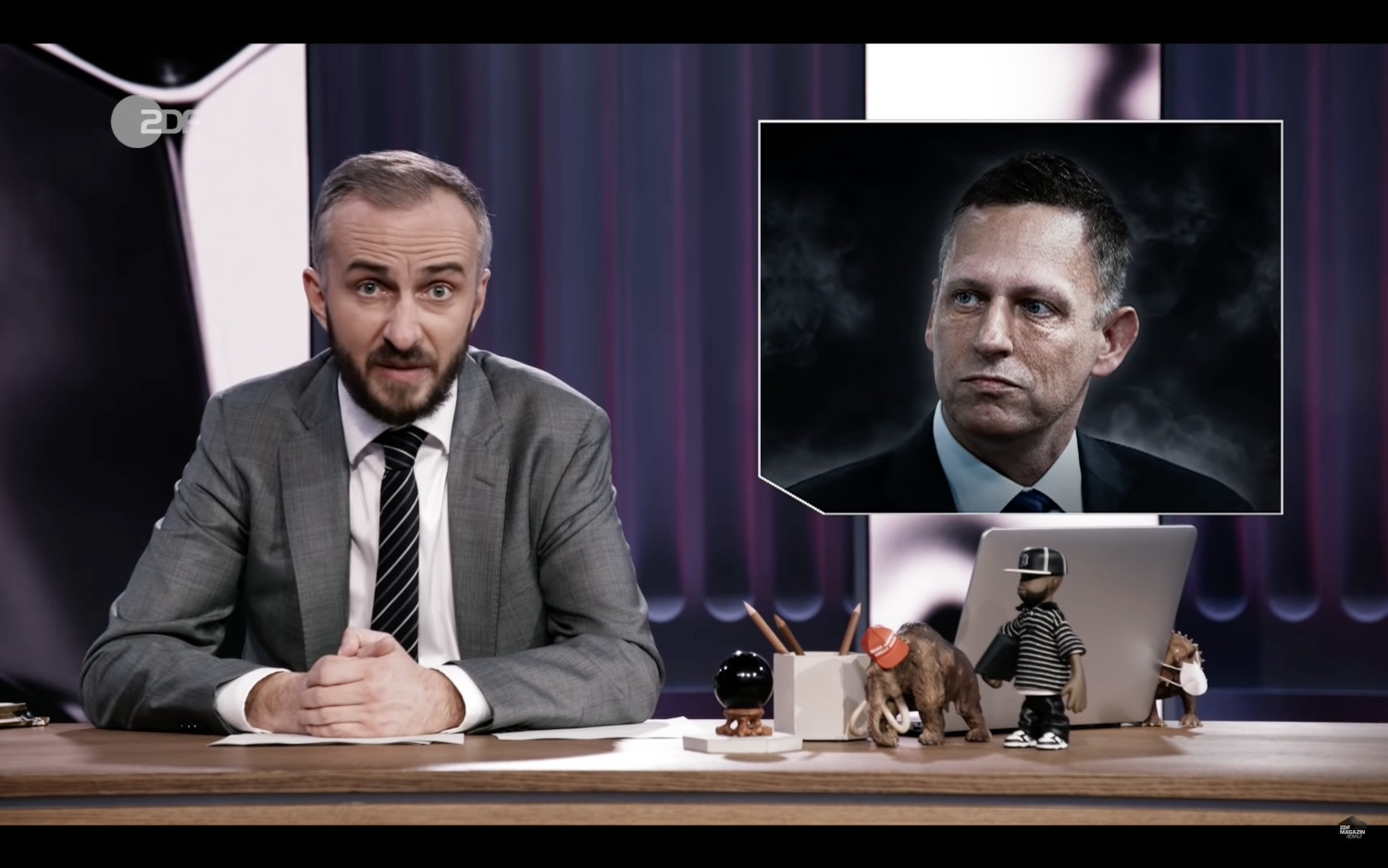 Watch Das ZDF Magazin Royal Kn pft Sich Peter Thiel Vor GAY CH 