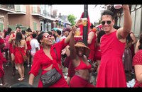 Watch: Der Red Dress Run 2018 in New Orleans