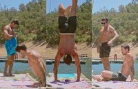 Watch: Die Gebrüder Efron tummeln sich am See