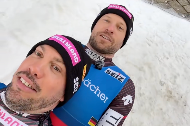 Watch: Diese beiden Olympia-Rodler über Bottoms, Tops, Holes, Straps usw. :)