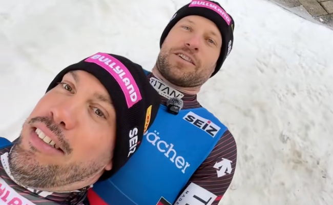 Watch: Diese beiden Olympia-Rodler über Bottoms, Tops, Holes, Straps usw. :)