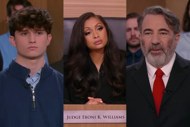 Watch: Diese Gerichtssendung geht gerade viral: Ein Vater verklagt seinen schwulen Sohn