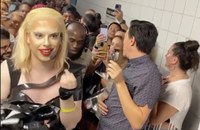 Watch: Drag-Lady Gaga sorgt für mächtig Aufregung