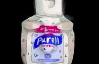 Watch: Drag Queen verwandelt sich in Purell-Flasche