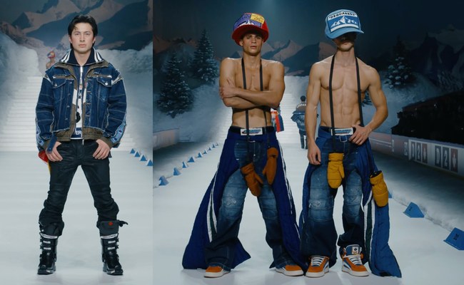 Watch: Dsquared2 holten Heated Rivalry-Star auf den Laufsteg