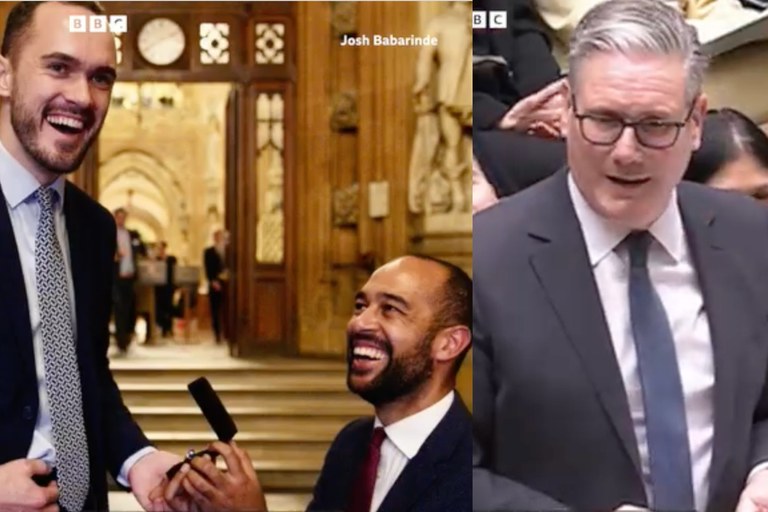 Watch: Ein Heiratsantrag im britischen Parlament und auch der Premier gratuliert...